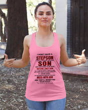 Load image into Gallery viewer, I Don't Have A Step Son Gift For Family Ladies Flowy Tank