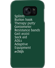 Load image into Gallery viewer, Splints Button Hook Therapy Putty Goniometer Resistance Bands Phone case