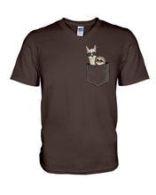 Load image into Gallery viewer, Cool Llama And Sloth In Pocket Meaningful Gift Guys V-Neck