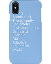 Load image into Gallery viewer, Splints Button Hook Therapy Putty Goniometer Resistance Bands Phone case