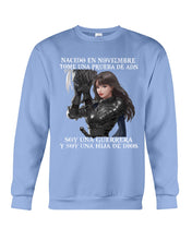 Load image into Gallery viewer, Nacido En Noviembre Tome Una Prueba De Ad Birthday Gift Sweatshirt