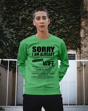 Load image into Gallery viewer, She's My Whole World Gift For Husband Sweatshirt