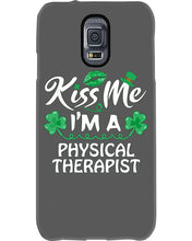 Load image into Gallery viewer, Physical Therapist Green Lip Shamrock St. Patrick's Day Color Changing Mug Phone case