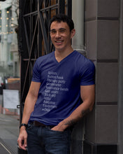 Load image into Gallery viewer, Splints Button Hook Therapy Putty Goniometer Resistance Bands Guys V-Neck