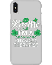 Load image into Gallery viewer, Physical Therapist Green Lip Shamrock St. Patrick's Day Color Changing Mug Phone case