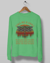 Load image into Gallery viewer, Sing Me A Song Dragonfly Retro Vintage Sweatshirt
