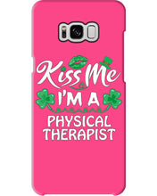 Load image into Gallery viewer, Physical Therapist Green Lip Shamrock St. Patrick's Day Color Changing Mug Phone case