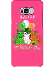 Load image into Gallery viewer, Lovely Cat And Balloons Happy St Patrick's Day Gift For Cat Lovers Phone case