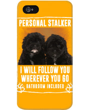 Load image into Gallery viewer, Black Pooshi Black Shipoo Personal Stalker St. Patrick's Day Printed Mug Phone case