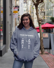 Load image into Gallery viewer, I Found This Humerus Skeleton Black Hoodie