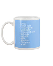 Load image into Gallery viewer, Splints Button Hook Therapy Putty Goniometer Resistance Bands Mug