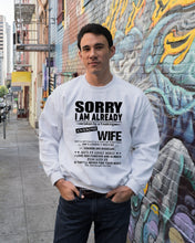 Load image into Gallery viewer, She's My Whole World Gift For Husband Sweatshirt