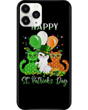 Load image into Gallery viewer, Lovely Cat And Balloons Happy St Patrick's Day Gift For Cat Lovers Phone case