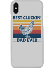 Load image into Gallery viewer, Best Cluckin' Dad Ever Retro Vintage Gift For Dad Phone case