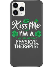 Load image into Gallery viewer, Physical Therapist Green Lip Shamrock St. Patrick's Day Color Changing Mug Phone case