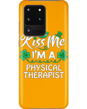 Load image into Gallery viewer, Physical Therapist Green Lip Shamrock St. Patrick's Day Color Changing Mug Phone case