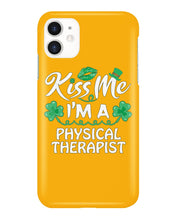Load image into Gallery viewer, Physical Therapist Green Lip Shamrock St. Patrick's Day Color Changing Mug Phone case