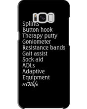 Load image into Gallery viewer, Splints Button Hook Therapy Putty Goniometer Resistance Bands Phone case