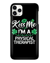 Load image into Gallery viewer, Physical Therapist Green Lip Shamrock St. Patrick's Day Color Changing Mug Phone case