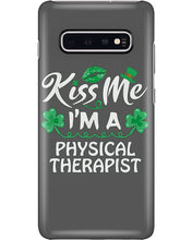 Load image into Gallery viewer, Physical Therapist Green Lip Shamrock St. Patrick's Day Color Changing Mug Phone case