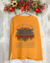 Load image into Gallery viewer, Sing Me A Song Dragonfly Retro Vintage Unisex Long Sleeve