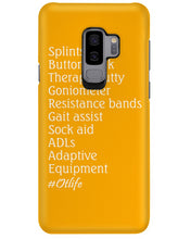 Load image into Gallery viewer, Splints Button Hook Therapy Putty Goniometer Resistance Bands Phone case