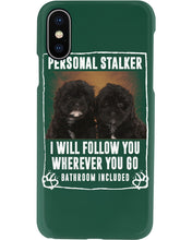 Load image into Gallery viewer, Black Pooshi Black Shipoo Personal Stalker St. Patrick's Day Printed Mug Phone case