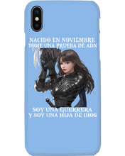 Load image into Gallery viewer, Nacido En Noviembre Tome Una Prueba De Ad Birthday Gift Phone case