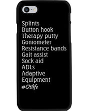 Load image into Gallery viewer, Splints Button Hook Therapy Putty Goniometer Resistance Bands Phone case