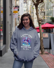 Load image into Gallery viewer, Rose Mandala Pattern I Need You Here Gift For Angel Dad Hoodie