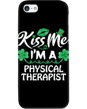 Load image into Gallery viewer, Physical Therapist Green Lip Shamrock St. Patrick's Day Color Changing Mug Phone case