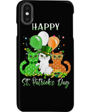 Load image into Gallery viewer, Lovely Cat And Balloons Happy St Patrick's Day Gift For Cat Lovers Phone case