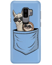 Load image into Gallery viewer, Cool Llama And Sloth In Pocket Meaningful Gift Phone case