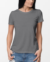 Load image into Gallery viewer, Gift For Grandpa A Big Piece Of My Heart Lives Ladies Tee