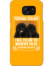Load image into Gallery viewer, Black Pooshi Black Shipoo Personal Stalker St. Patrick's Day Printed Mug Phone case
