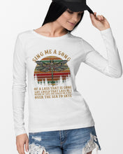 Load image into Gallery viewer, Sing Me A Song Dragonfly Retro Vintage Unisex Long Sleeve