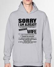 Load image into Gallery viewer, She's My Whole World Gift For Husband Hoodie