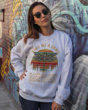 Load image into Gallery viewer, Sing Me A Song Dragonfly Retro Vintage Sweatshirt