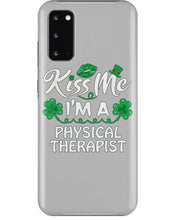 Load image into Gallery viewer, Physical Therapist Green Lip Shamrock St. Patrick's Day Color Changing Mug Phone case