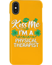 Load image into Gallery viewer, Physical Therapist Green Lip Shamrock St. Patrick's Day Color Changing Mug Phone case