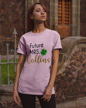 Load image into Gallery viewer, Shamrock Future Mrs Collins St Patrick's Day Guys Tee