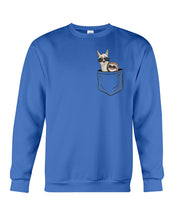 Load image into Gallery viewer, Cool Llama And Sloth In Pocket Meaningful Gift Sweatshirt