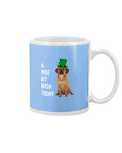 Load image into Gallery viewer, Puggle Irish Today Dog Lovers St. Patrick's Day Printed Mug Mug