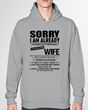 Load image into Gallery viewer, She's My Whole World Gift For Husband Hoodie