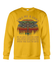 Load image into Gallery viewer, Sing Me A Song Dragonfly Retro Vintage Sweatshirt