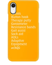 Load image into Gallery viewer, Splints Button Hook Therapy Putty Goniometer Resistance Bands Phone case