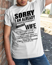 Load image into Gallery viewer, She's My Whole World Gift For Husband Guys Tee