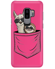 Load image into Gallery viewer, Cool Llama And Sloth In Pocket Meaningful Gift Phone case