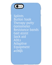 Load image into Gallery viewer, Splints Button Hook Therapy Putty Goniometer Resistance Bands Phone case