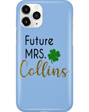 Load image into Gallery viewer, Shamrock Future Mrs Collins St Patrick's Day Phone case